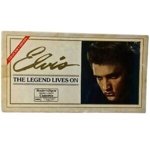 Elvis‎ Presley Elvis The Legend Lives On 3 Cassettes Readers Digest 1986 SEALED